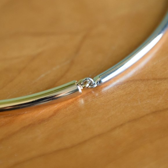 Alfani Two-Tone Colorblock Collar Necklace - Picture 4 of 5